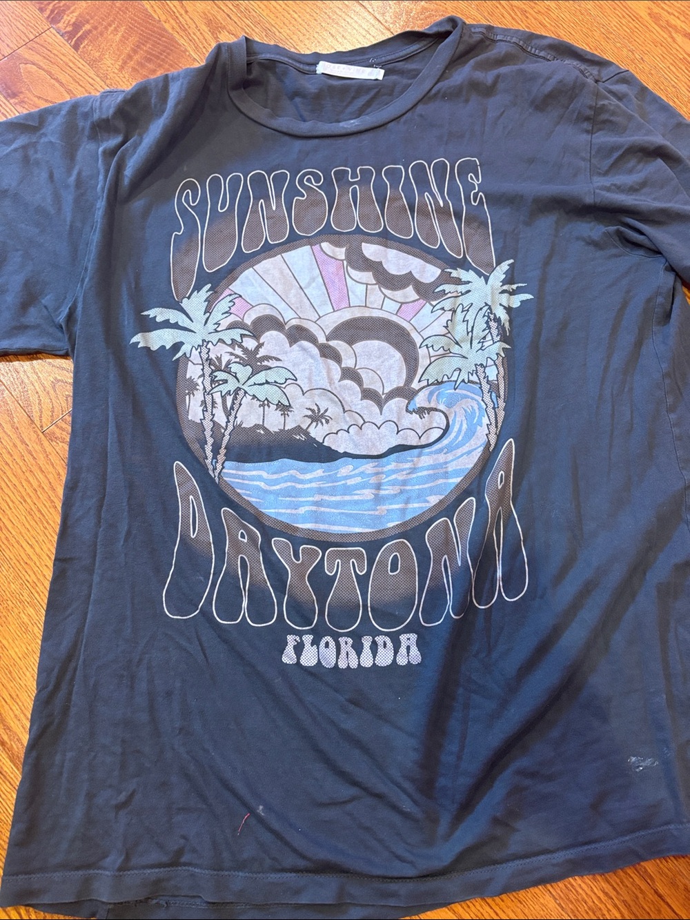 Sunshine Daytona Graphic Oversized Short Sleeve Tee